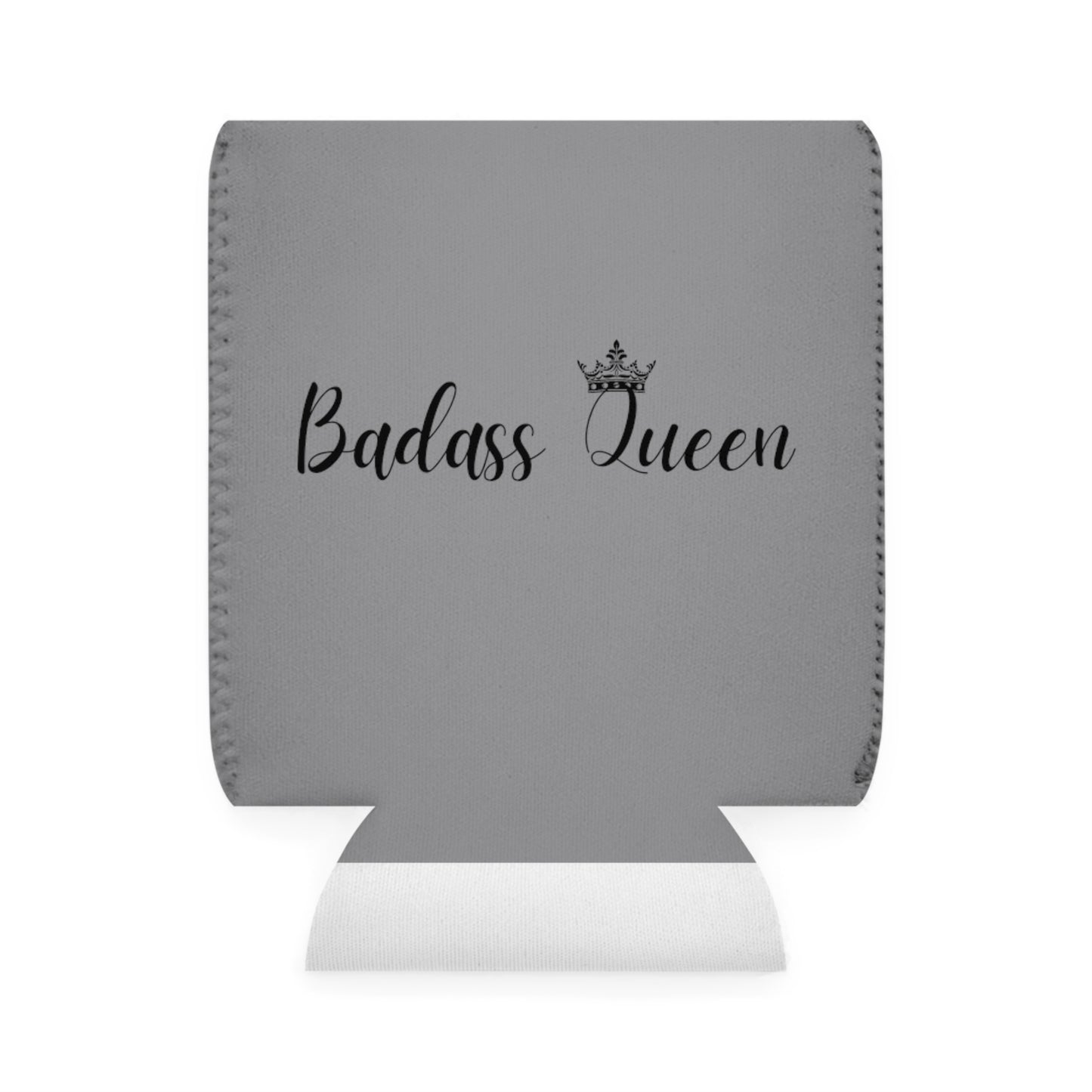 Badass Queen Can Cooler Sleeve