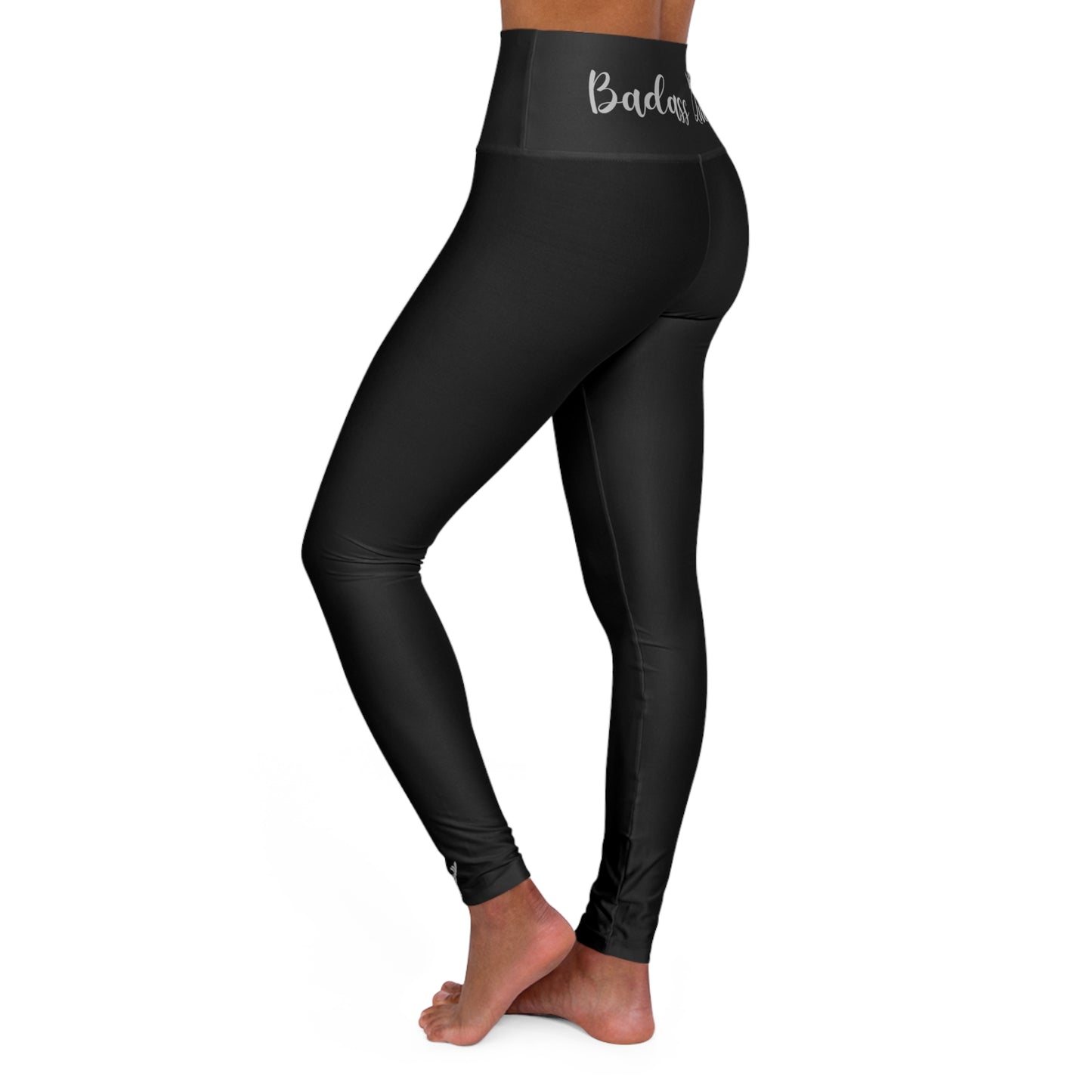 Badass Queen High Waisted Yoga Leggings