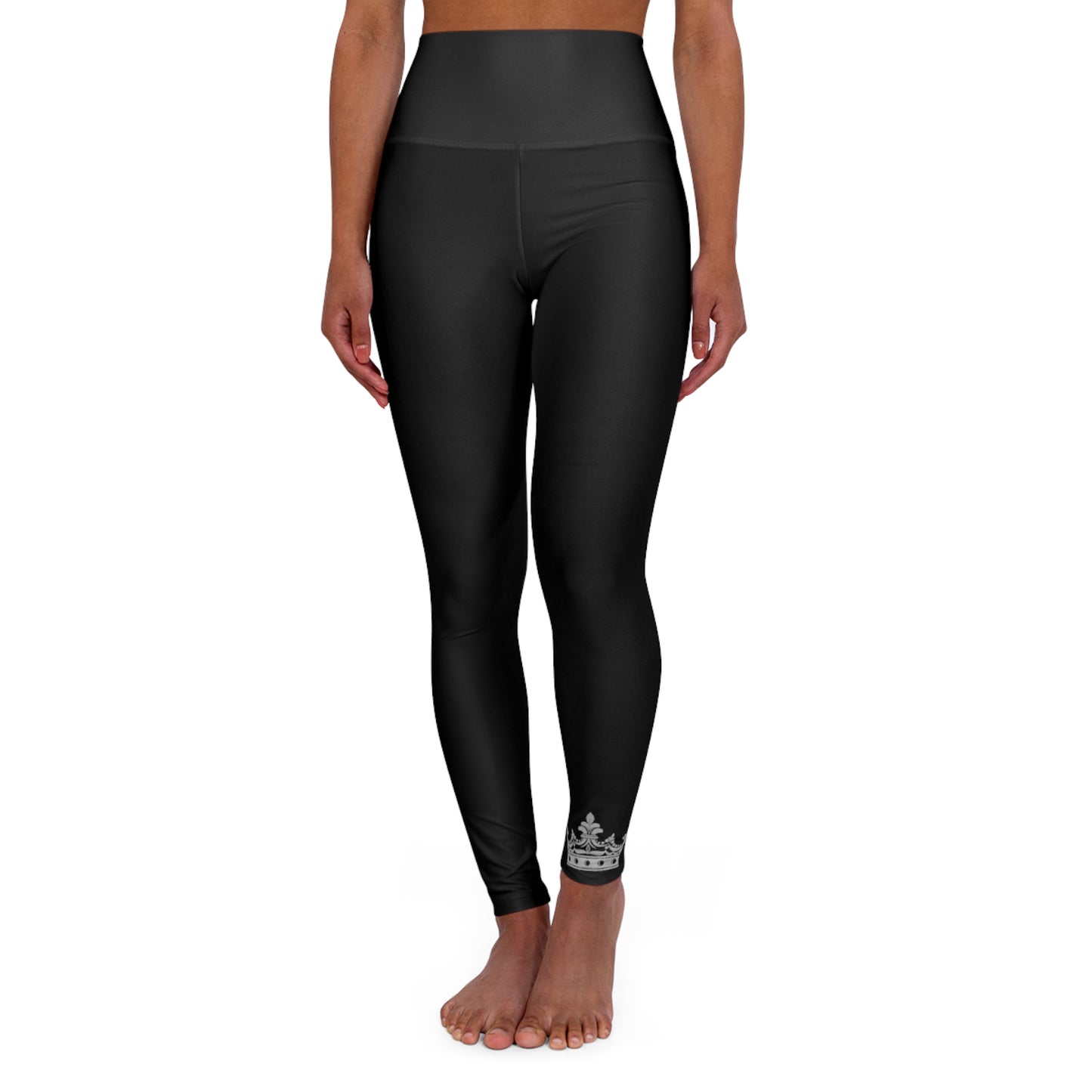 Badass Queen High Waisted Yoga Leggings