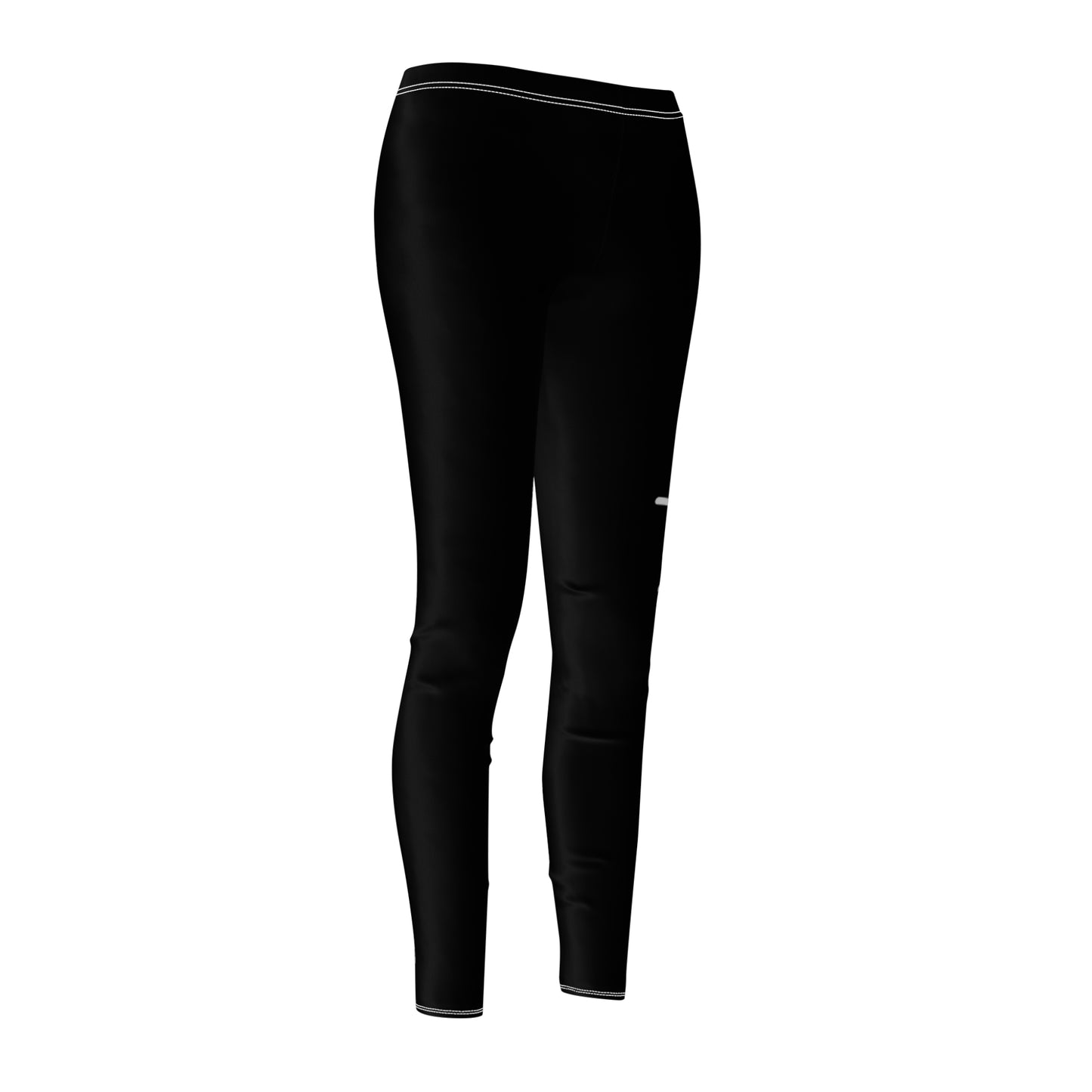 Sparkle Queen Women's Casual Leggings with Silver logo