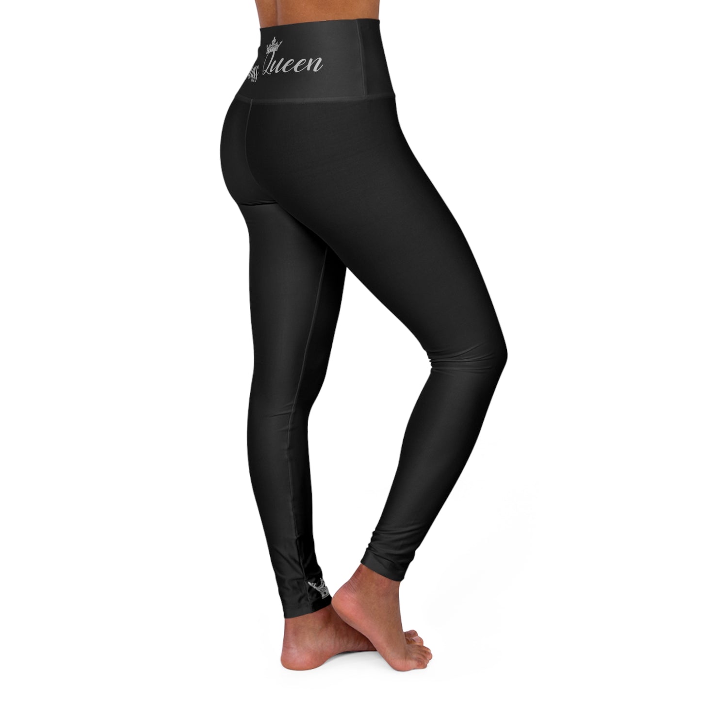 Badass Queen High Waisted Yoga Leggings