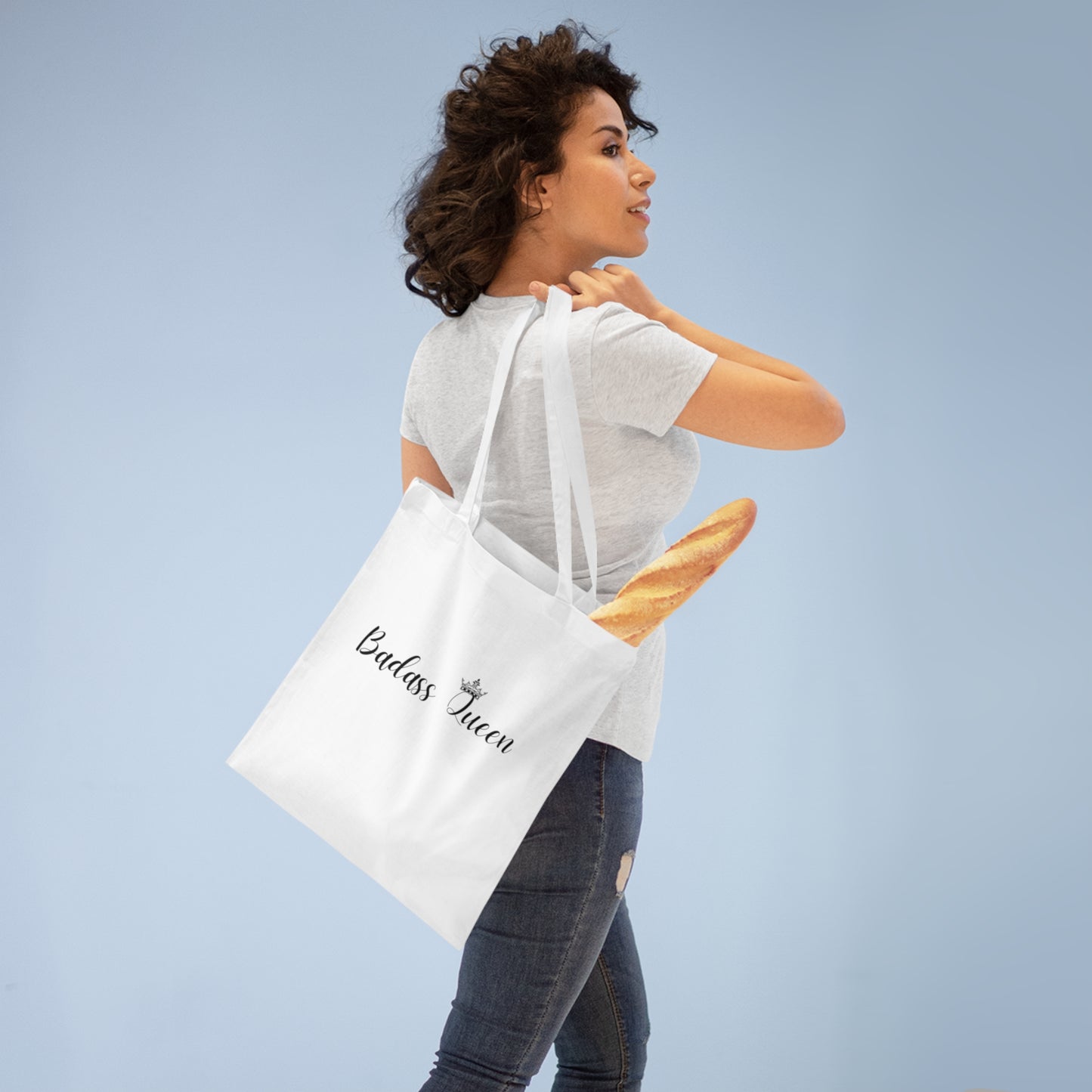 Badass Queen Tote Bag