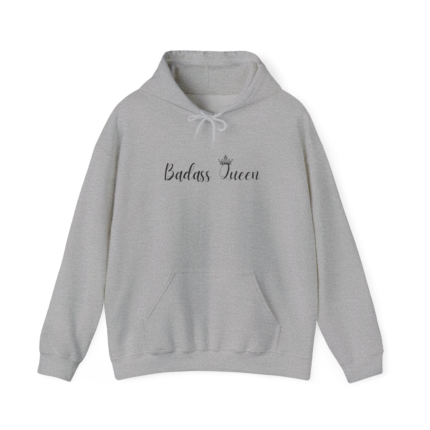 Badass Queen Unisex Heavy Blend™ Hooded Sweatshirt