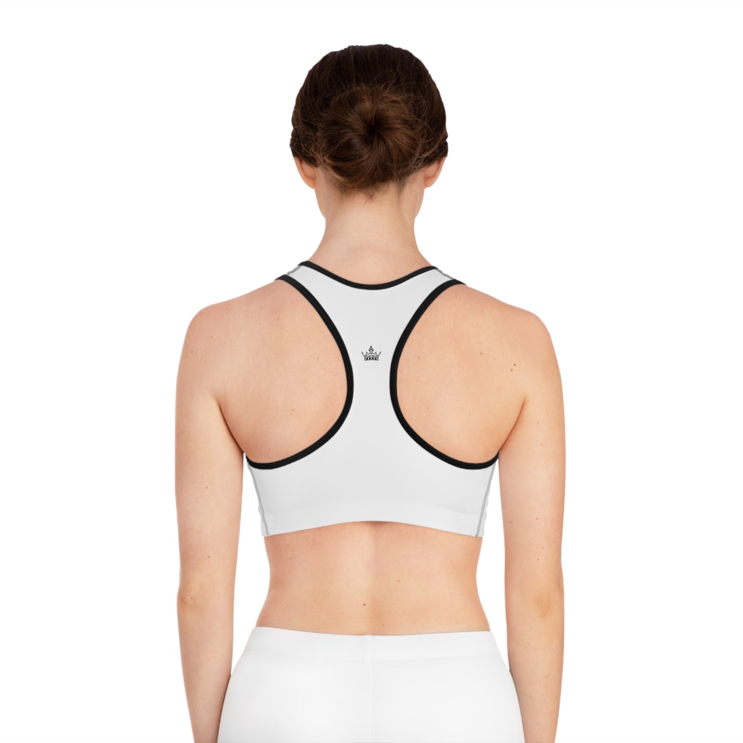 Badass Queens Sports Bra with black or white stitching