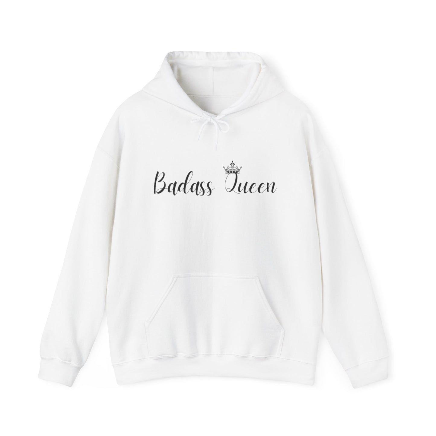 Badass Queen Unisex Heavy Blend™ Hooded Sweatshirt