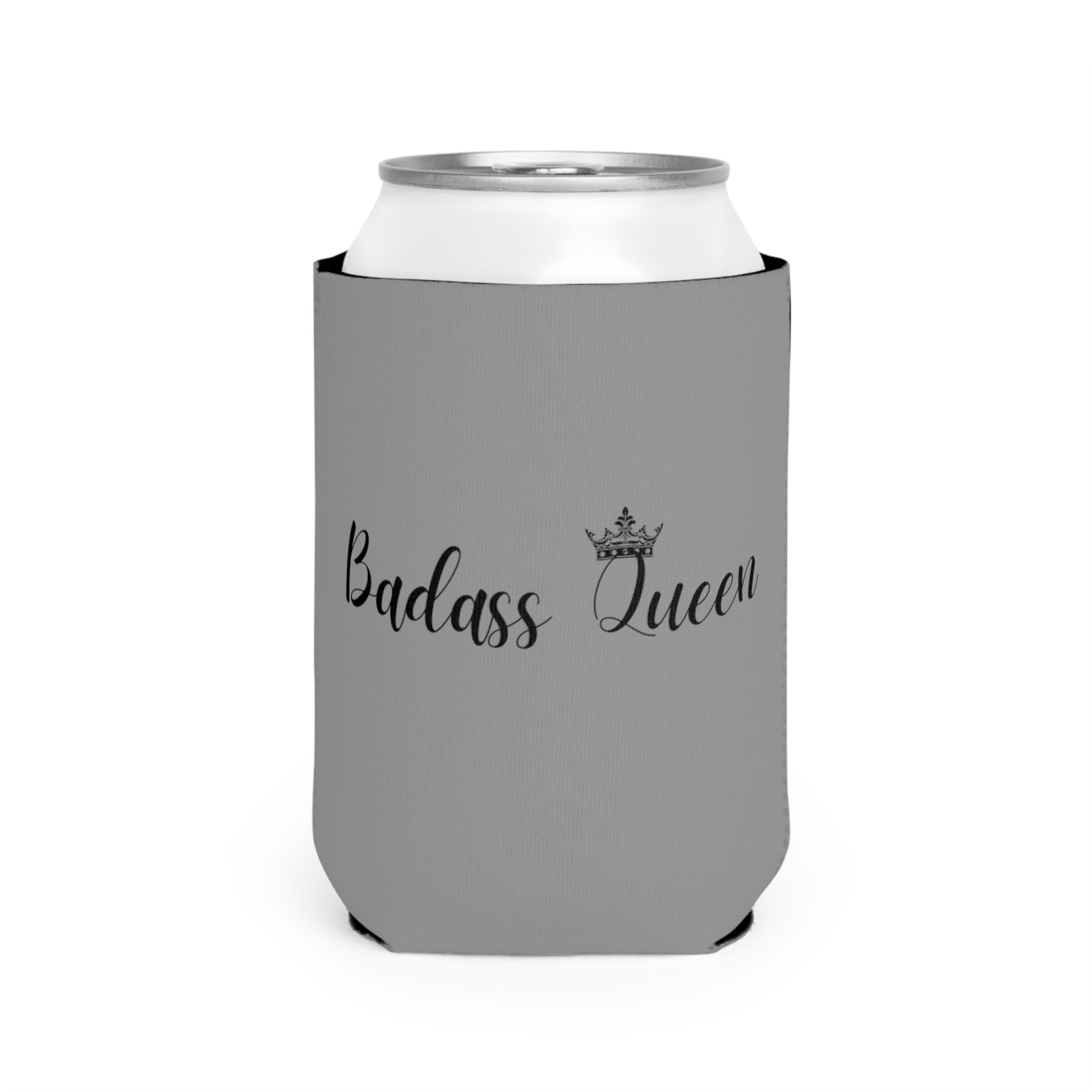 Badass Queen Can Cooler Sleeve