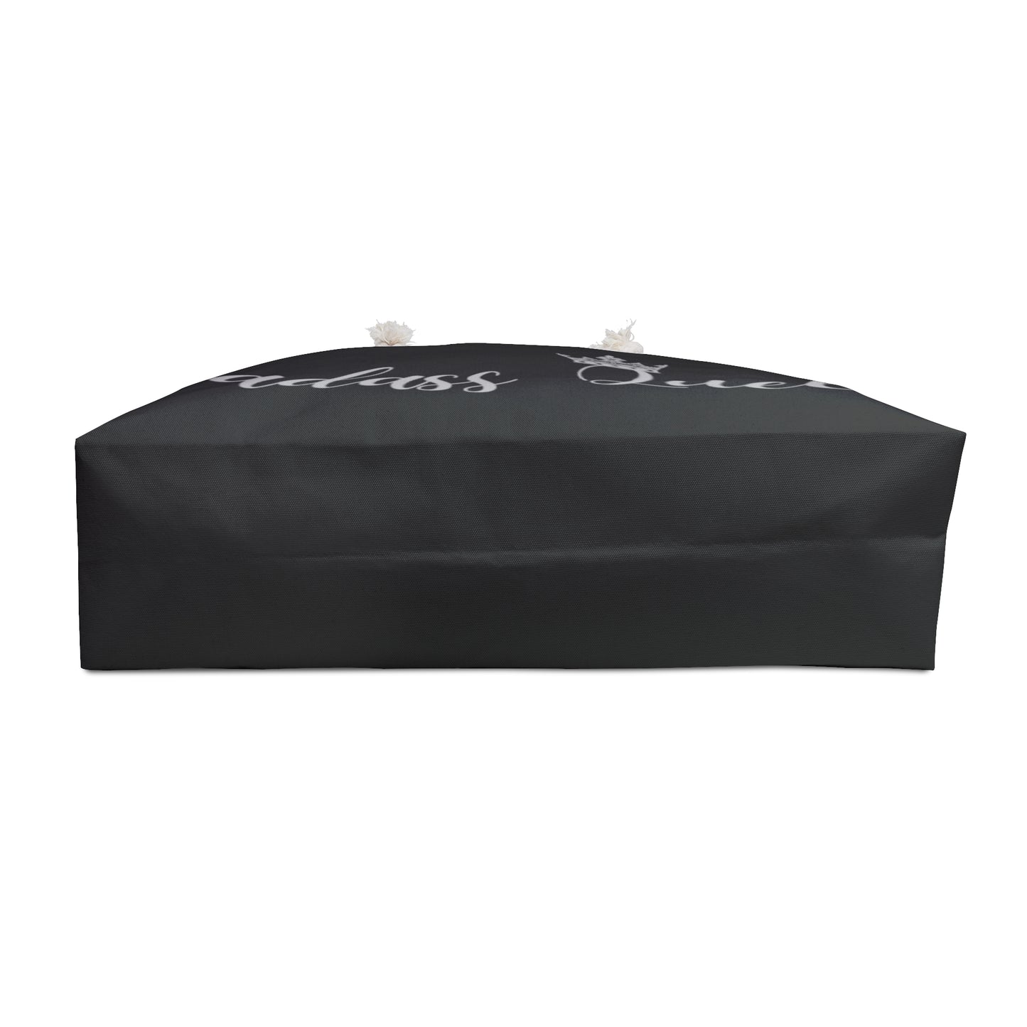 Badass Queen Weekender Bag Black with silver logo